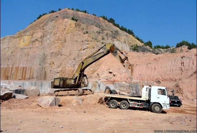 Minería de tungsteno